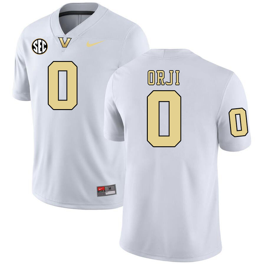 Anfernee Orji Jersey,Vanderbilt Commodores #0 Anfernee Orji Football Jersey,Uniforms-White 2024 Anfernee Orji Jersey,Vanderbilt Commodores #0 Anfernee Orji Football Jersey,Uniforms-White 2024